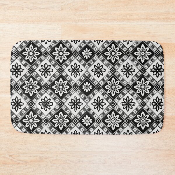 Item preview, bwn flower patten designed and sold by jkrphoto.