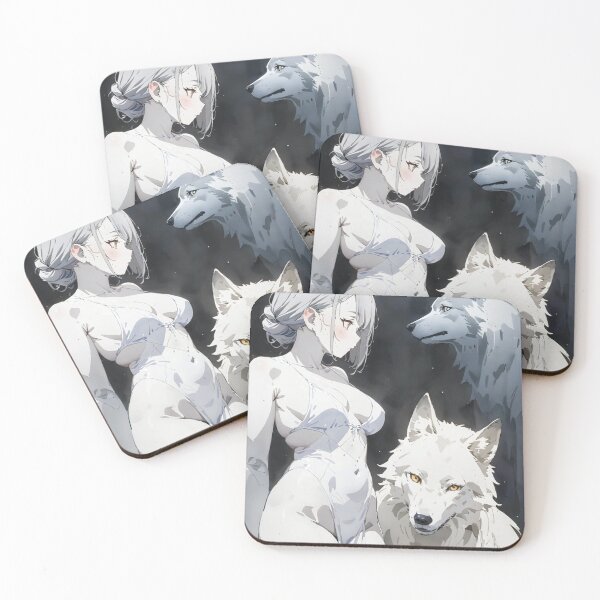 Item preview, Anime wolf girl designed and sold by Stajnon.