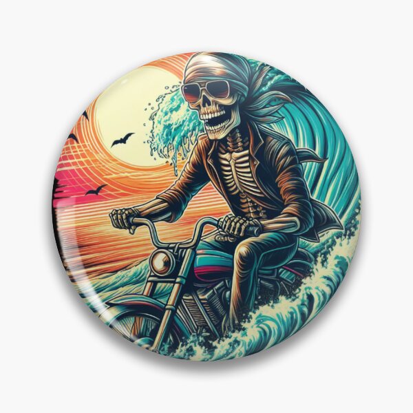 Item preview, skeleton on  motorbike designed and sold by jkrphoto.