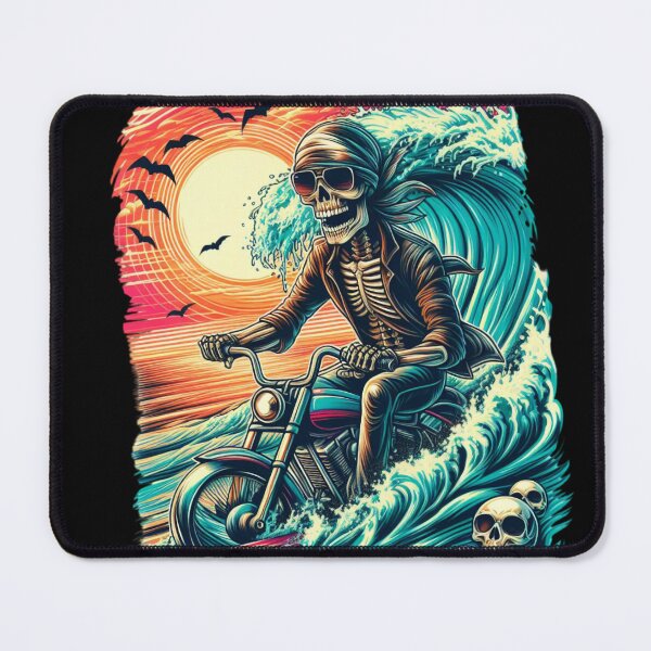 Item preview, skeleton on motorbike designed and sold by jkrphoto.