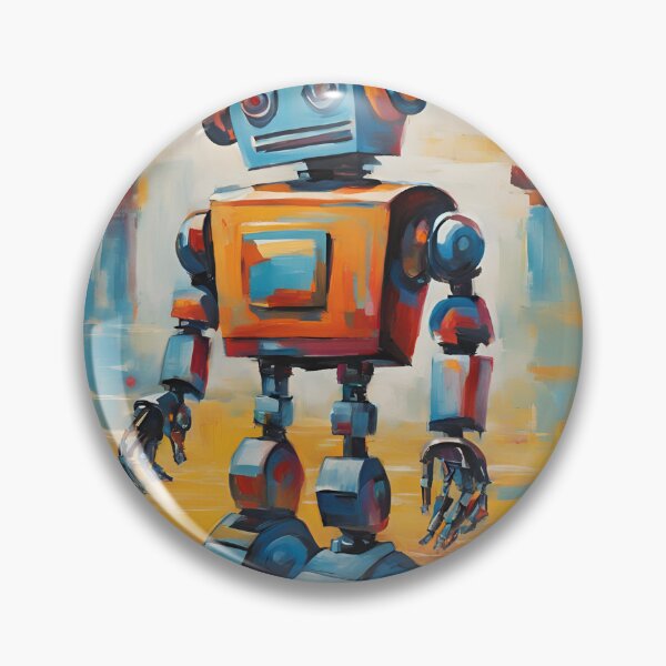 Item preview,   Robot Humanoid  Futuristic Android Peaceful  Beautiful Colors designed and sold by KolorellaS.