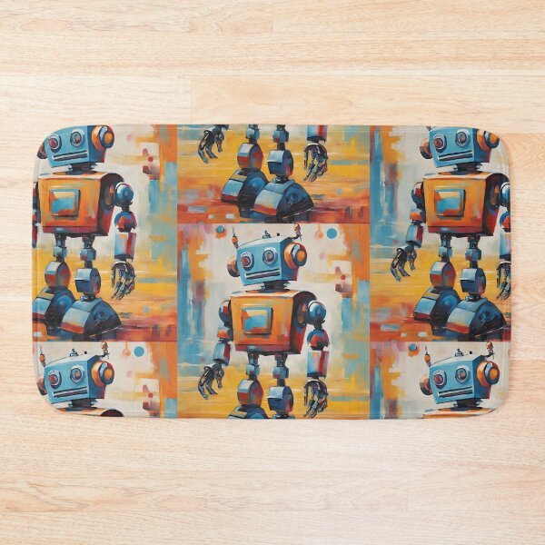Item preview,   Robot Humanoid  Futuristic Android Peaceful  Beautiful Colors designed and sold by KolorellaS.