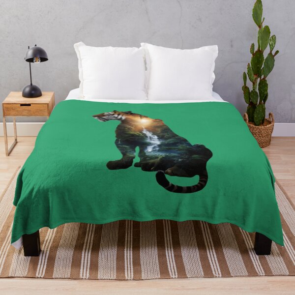 Item preview, Tiger in the rainforest. designed and sold by MyHappyArtShop.