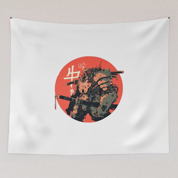 Item preview, Vintage Samurai // Cyberpunk // samurai robot // Ronin designed and sold by SMARTKIT  DESIGNAGENCY.