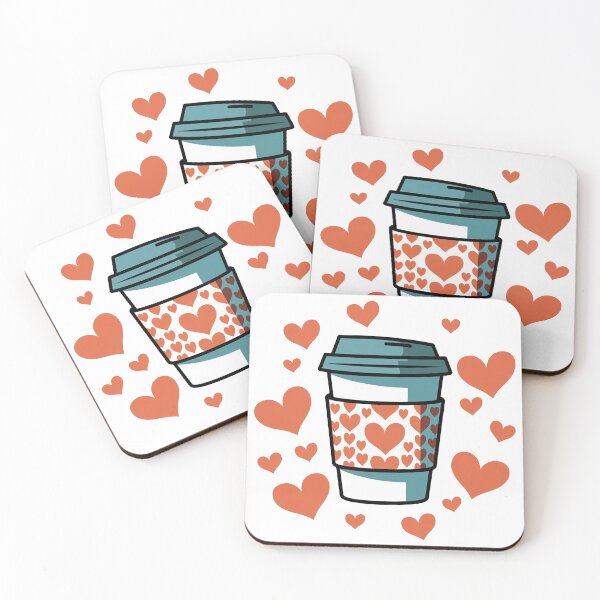 Item preview, Warm Hearts, Warm Coffee designed and sold by MonkiFlipp.