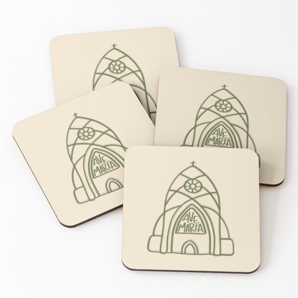 Item preview, Ave Maria Church designed and sold by livingwithgrace.