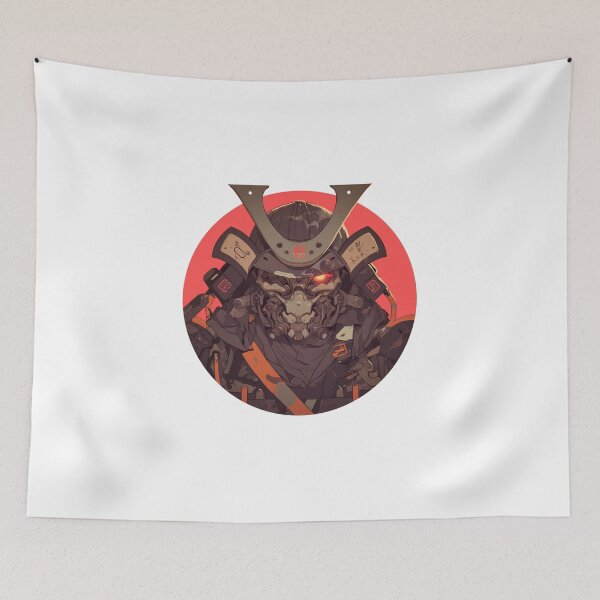 Item preview, Vintage Samurai // Cyberpunk // samurai robot // Ronin designed and sold by SMARTKIT  DESIGNAGENCY.