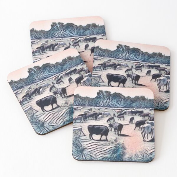 Item preview, Nova Scotia Cows in Pasture with photo effects. designed and sold by DianeBP.