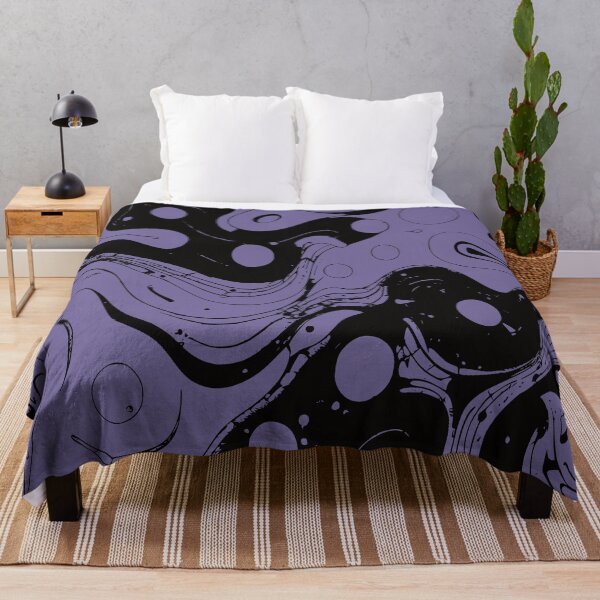 Item preview, Violet Jell-o, Vector abstract pattern, Violet and Black designed and sold by I-Desire.