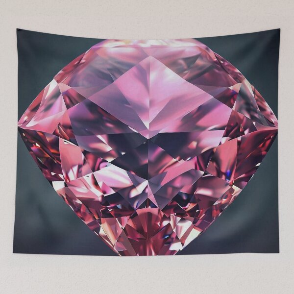 Aperçu de l'œuvre Diamant rose créée et vendue par Wagnerama.