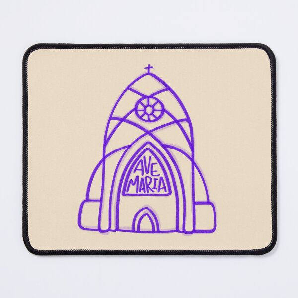 Item preview, Ave Maria Church designed and sold by livingwithgrace.