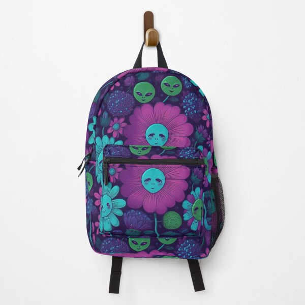 Item preview, Neon Bloom: Techno Flowers & Cute Alien Faces (Y2K) designed and sold by SeanOsShirts.
