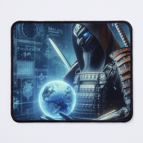 Item preview, Cyber Ninja: Guardian of the Digital World designed and sold by ZenOfAIarts.