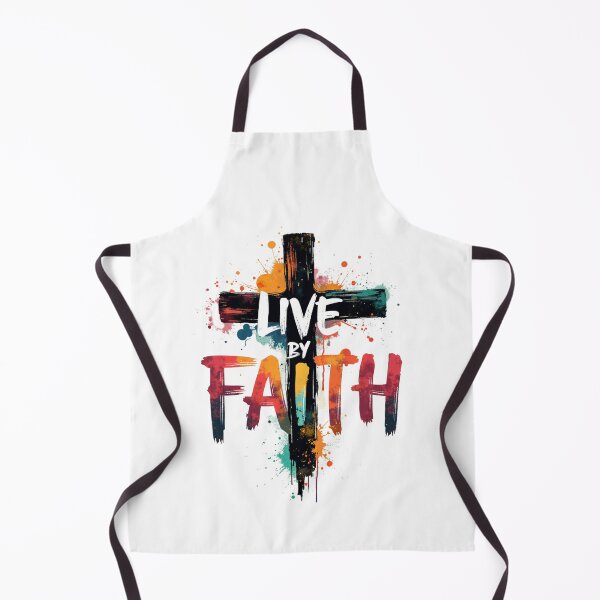 Item preview, Live by Faith, Cross designed and sold by Faithloveshop.