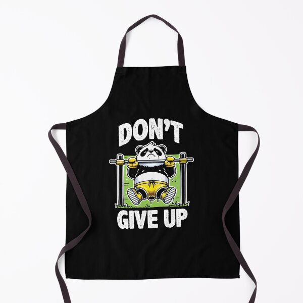 Item preview, Don't Give Up Panda Pull-Up - Cute Motivational Gym Workout designed and sold by chantastical.