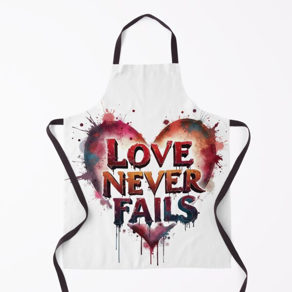 Item preview, Love Never Fails, 1 Corinthians 13 designed and sold by Faithloveshop.