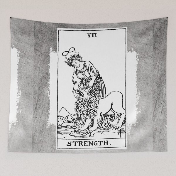 Item preview, Tarot / The Strength / Rider Waite designed and sold by tanabe.