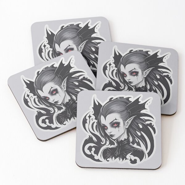 Item preview, Pale Gothic Lady - Goth Girl Portrait designed and sold by MadnessEnvelope.