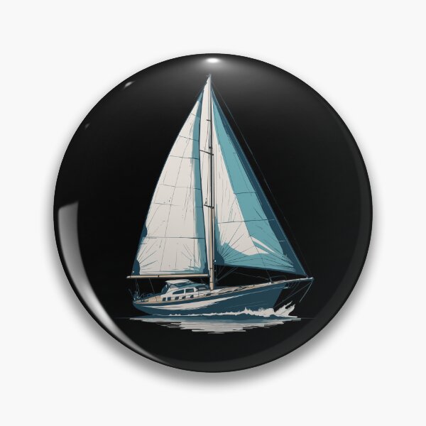 Item preview, Elegant Sailing Yacht For Sailing Lovers designed and sold by LuminOrb.