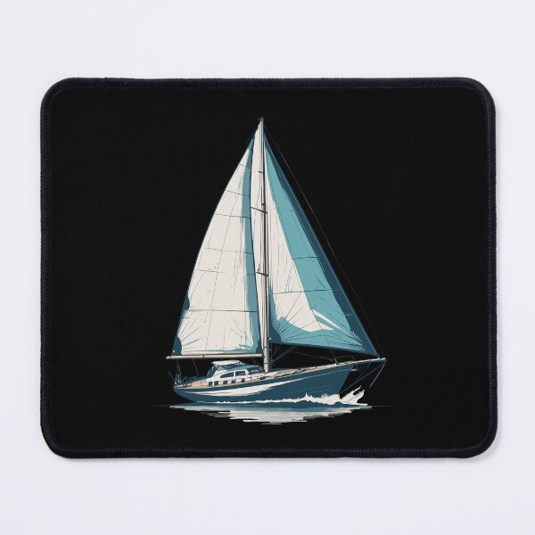 Item preview, Elegant Sailing Yacht For Sailing Lovers designed and sold by LuminOrb.