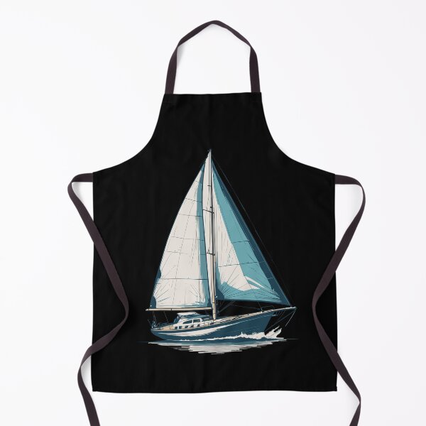 Item preview, Elegant Sailing Yacht For Sailing Lovers designed and sold by LuminOrb.