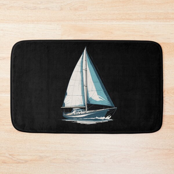 Item preview, Elegant Sailing Yacht For Sailing Lovers designed and sold by LuminOrb.