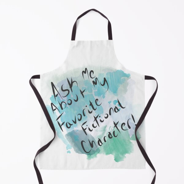 Item preview, Ask Me About My Favorite Fictional Character! (inkstained) designed and sold by DruidOcelotArt.