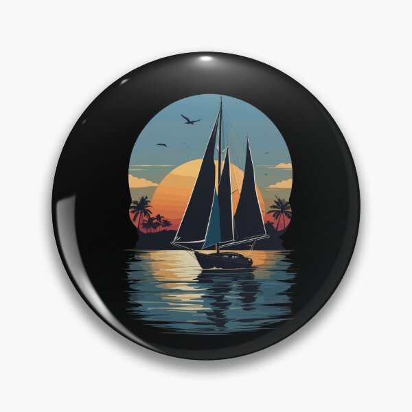 Item preview, Sailing Sunset Paradise designed and sold by LuminOrb.
