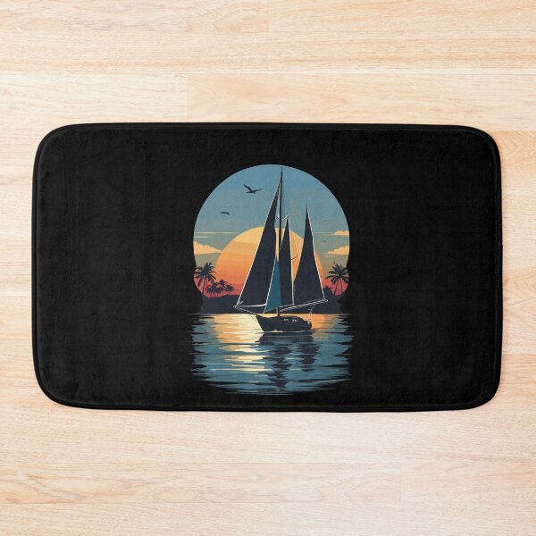 Item preview, Sailing Sunset Paradise designed and sold by LuminOrb.