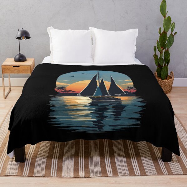Item preview, Sailing Sunset Paradise designed and sold by LuminOrb.