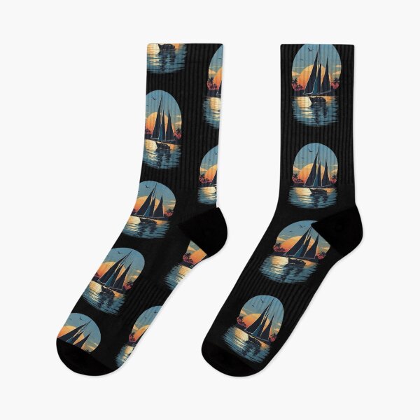 Item preview, Sailing Sunset Paradise designed and sold by LuminOrb.