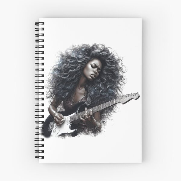 Item preview, Copie de  “Electric Harmonies: The Guitarist and his Bewitching Riffs” designed and sold by CHRIST5000.