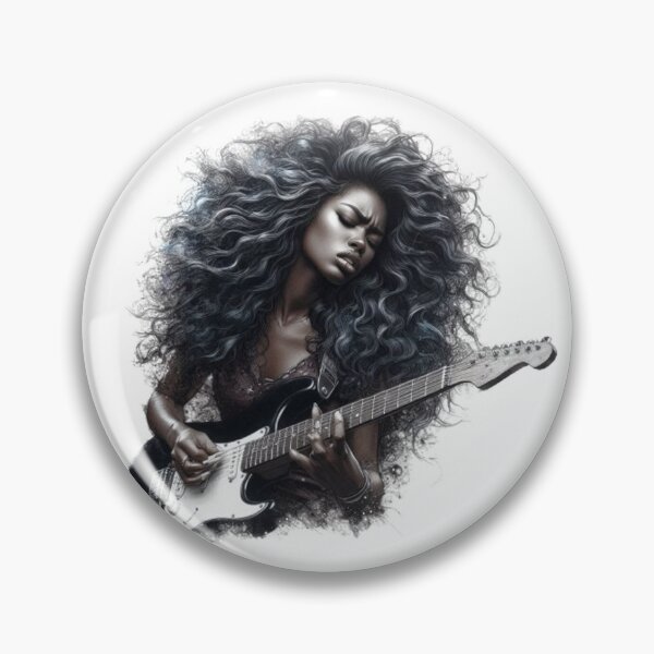 Item preview, Copie de  “Electric Harmonies: The Guitarist and his Bewitching Riffs” designed and sold by CHRIST5000.