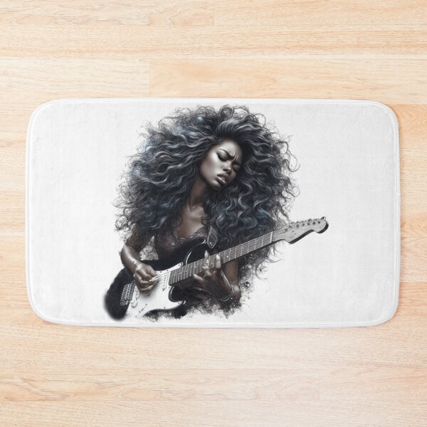 Item preview, Copie de  “Electric Harmonies: The Guitarist and his Bewitching Riffs” designed and sold by CHRIST5000.