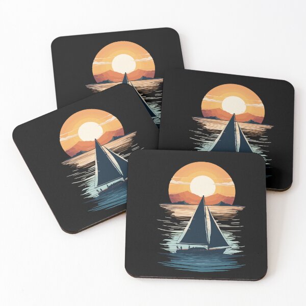 Item preview, Sunset Sailing Adventure Sea designed and sold by LuminOrb.