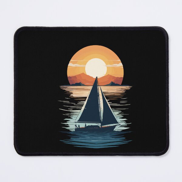 Item preview, Sunset Sailing Adventure Sea designed and sold by LuminOrb.
