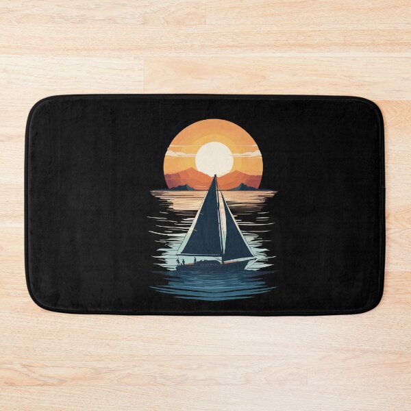 Item preview, Sunset Sailing Adventure Sea designed and sold by LuminOrb.