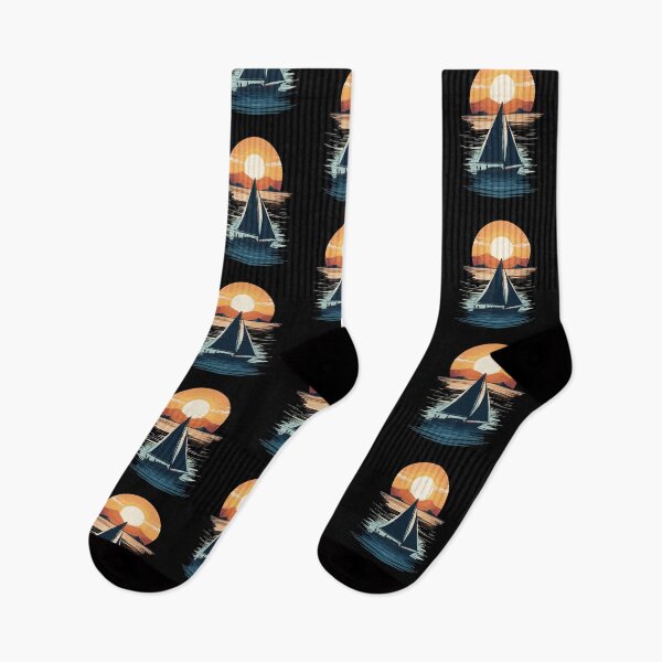 Item preview, Sunset Sailing Adventure Sea designed and sold by LuminOrb.