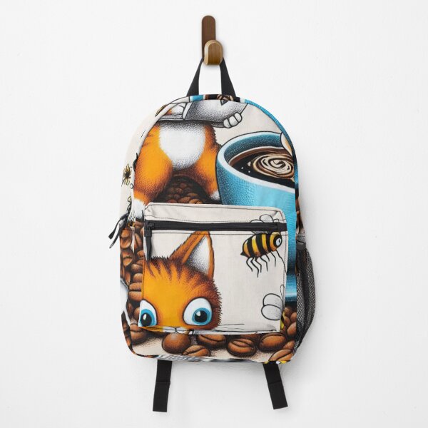 Item preview, Coffee Cat Caper designed and sold by ZenOfAIarts.