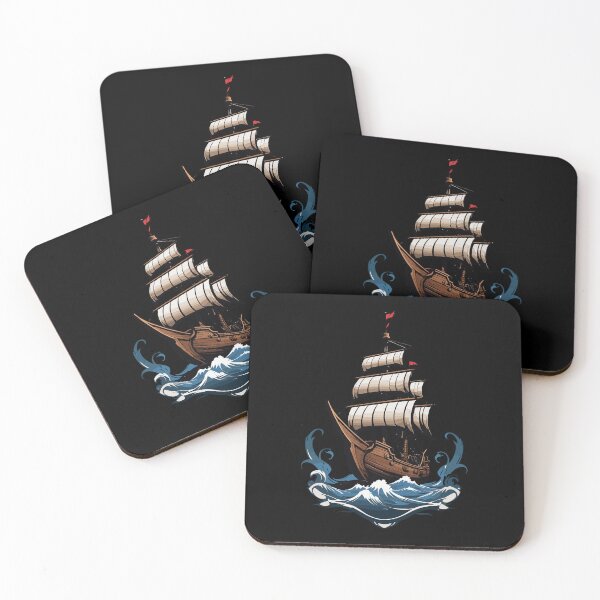 Item preview, Majestic Sailing Ship On The High Seas designed and sold by LuminOrb.