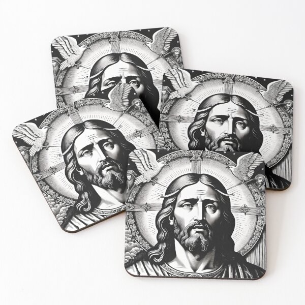 Item preview, Jesus Christ | Black And White Art | Faith And Art designed and sold by FaithAndArt.