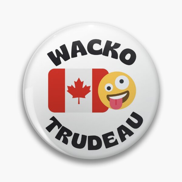 Item preview, Wacko Trudeau - Justin Trudeau has to go Sticker designed and sold by GoodsirPrints.