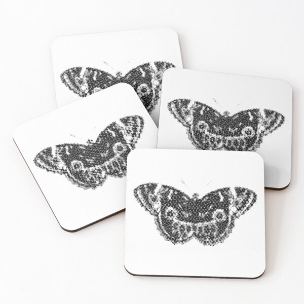 Item preview, Halftone Butterfly designed and sold by dooing-doodles.