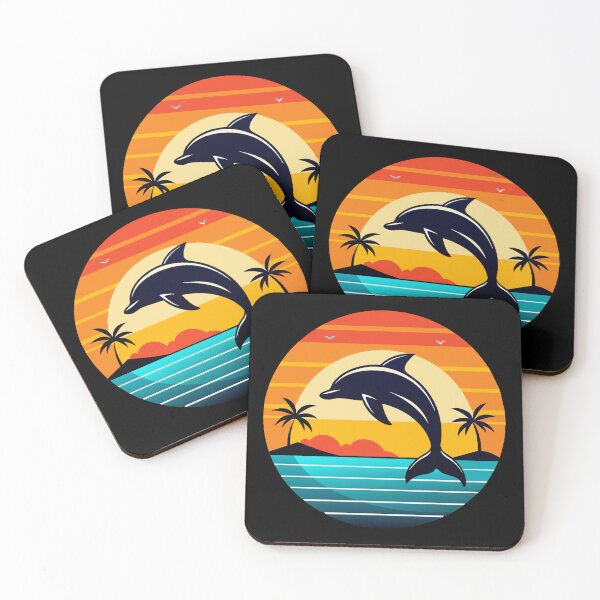 Item preview, Dolphin Jumping in the Sunset designed and sold by jkrphoto.