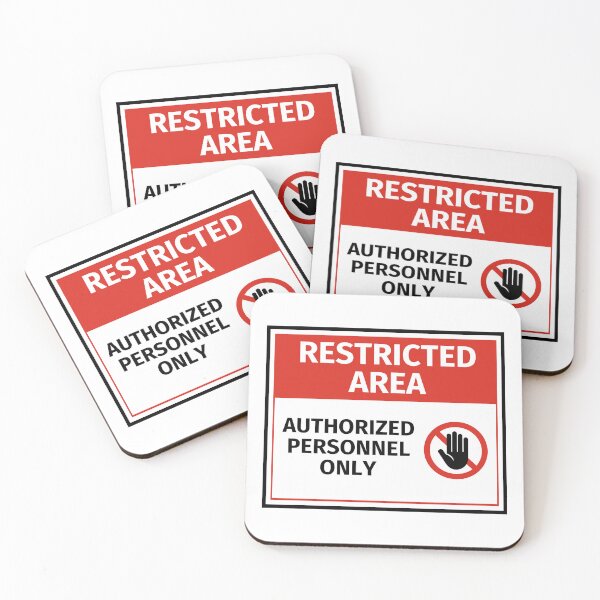 Item preview, Authorized Personnel Only - Restricted Area Sign designed and sold by lachataigne.