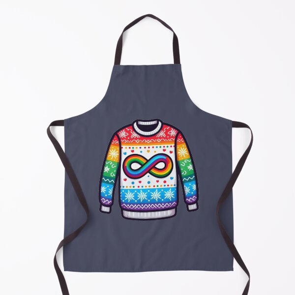 Item preview, Ugly Christmas Jumper - Rainbow Infinity designed and sold by Vkinsify.