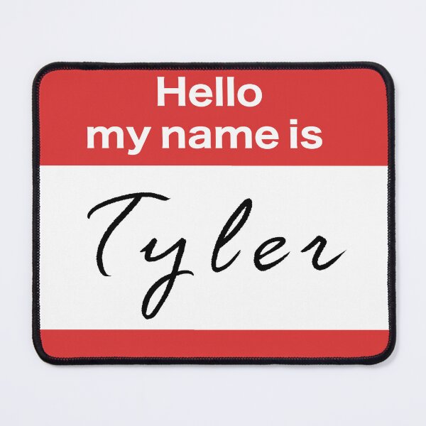 Item preview, Tyler Nametag designed and sold by Bonemeal577.