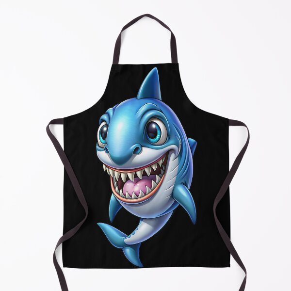 Item preview, blue happy shark designed and sold by jkrphoto.