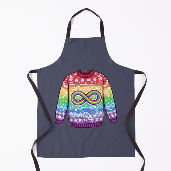 Item preview, Ugly Christmas Jumper - Rainbow Infinity designed and sold by Vkinsify.