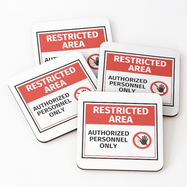 Item preview, Authorized Personnel Only - Restricted Area Sign designed and sold by lachataigne.